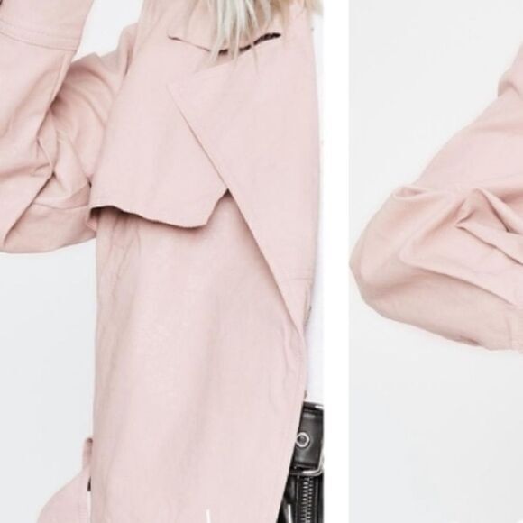 Faux Leather Moto Jacket - Picture 6 of 12